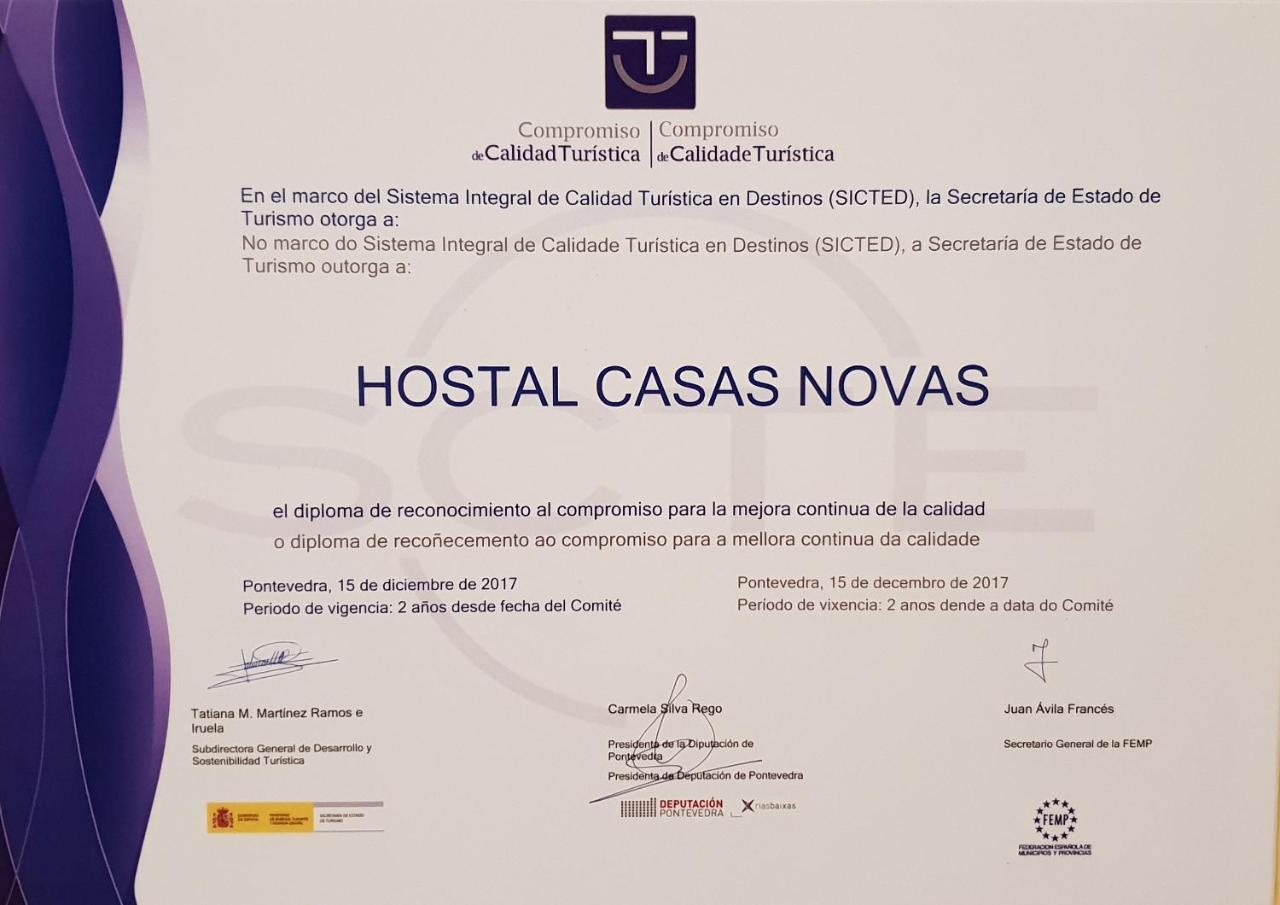 Hostal Casasnovas Silleda Exterior foto
